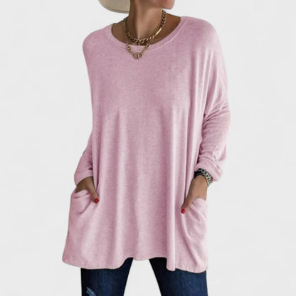Neva™ | Relaxed Long Sleeve Top