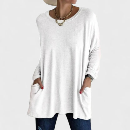 Neva™ | Relaxed Long Sleeve Top