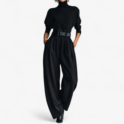 Hilene™ | Luxe High Neck Jumpsuit
