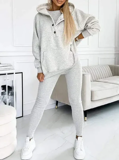Rosina™ | Sporty Vibes Chic Sweater Set