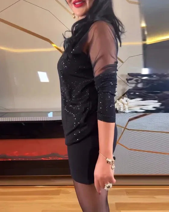 Zeta™ | V-Neck Mini Dress