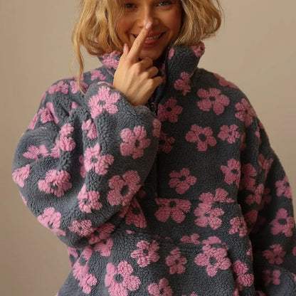 Raya™ | Cozy Floral Pullover