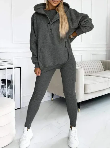 Rosina™ | Sporty Vibes Chic Sweater Set