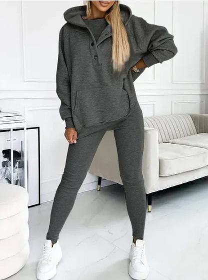 Rosina™ | Sporty Vibes Chic Sweater Set