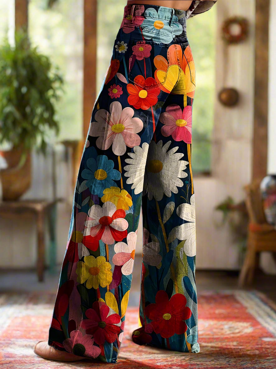 Velaya™ | Boho Comfort Wear Pants