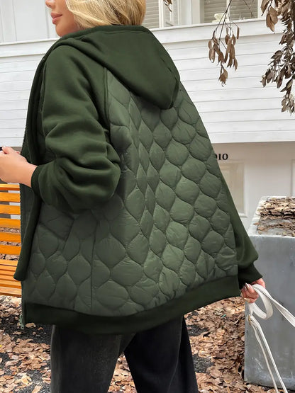 Clora™ | Quilted Hoodie Jacket