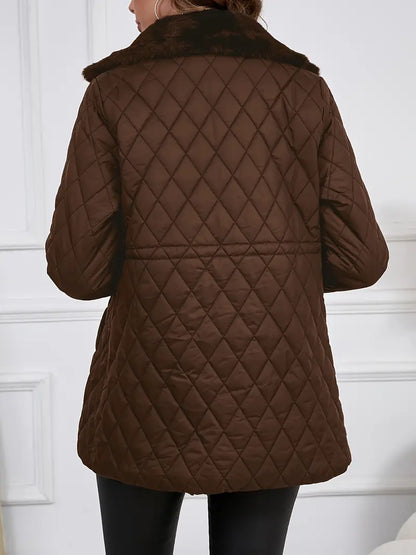 Helina™ | Cozy Quilted Coat