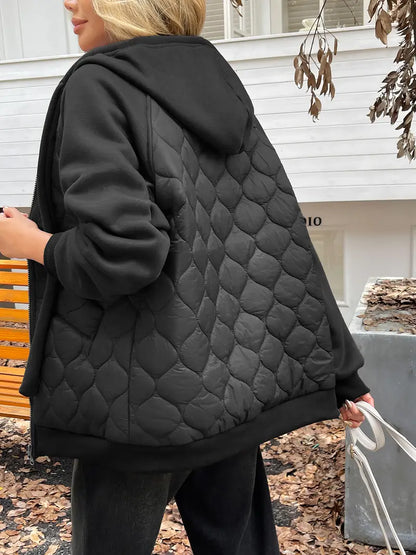 Clora™ | Quilted Hoodie Jacket