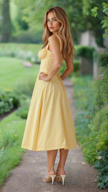 Elaira™ | Elegant Midi Dress