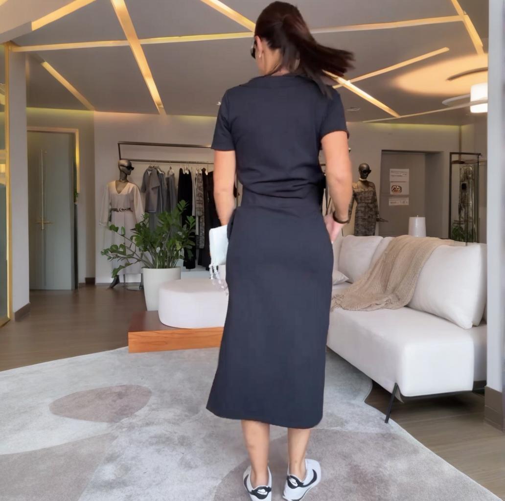 Brianna™ | V-Top Skirt Set