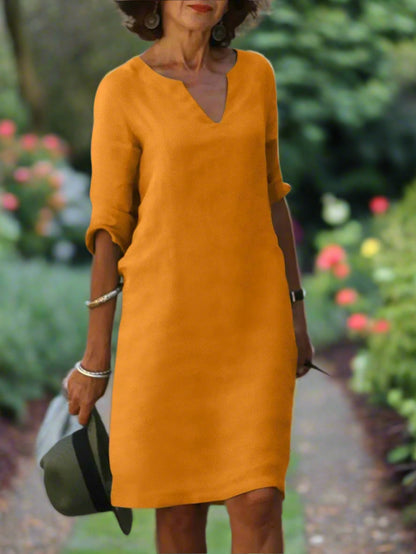 Iracema™ | Graceful V-Line Formal Dress