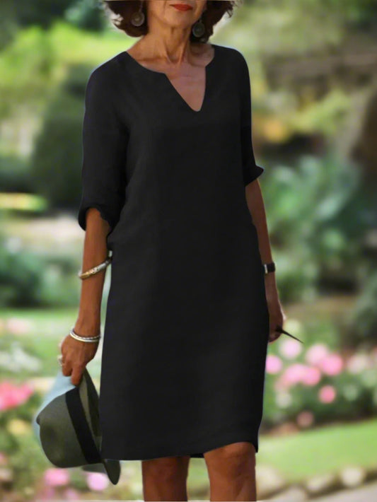 Iracema™ | Graceful V-Line Formal Dress