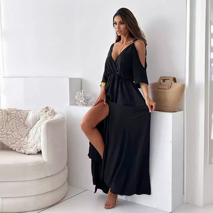 Calista™ | Elegant Side Slit Dress