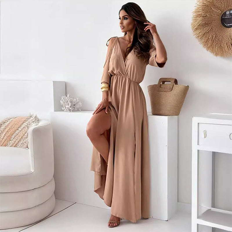 Calista™ | Elegant Side Slit Dress