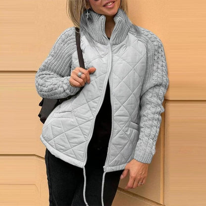 Irina™ | Knitted patchwork jacket