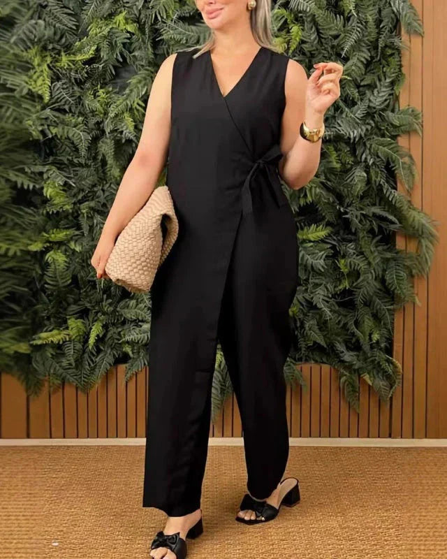 Lucetta™ | Chic Wrap Jumpsuit