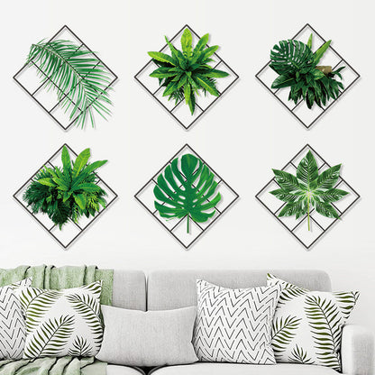 NatuurOase™ - 3D Groene Plant Muursticker