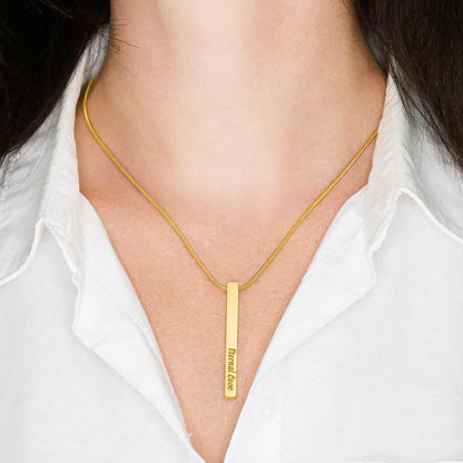 LYNN & CO | Personaliseerbare Staaf Ketting