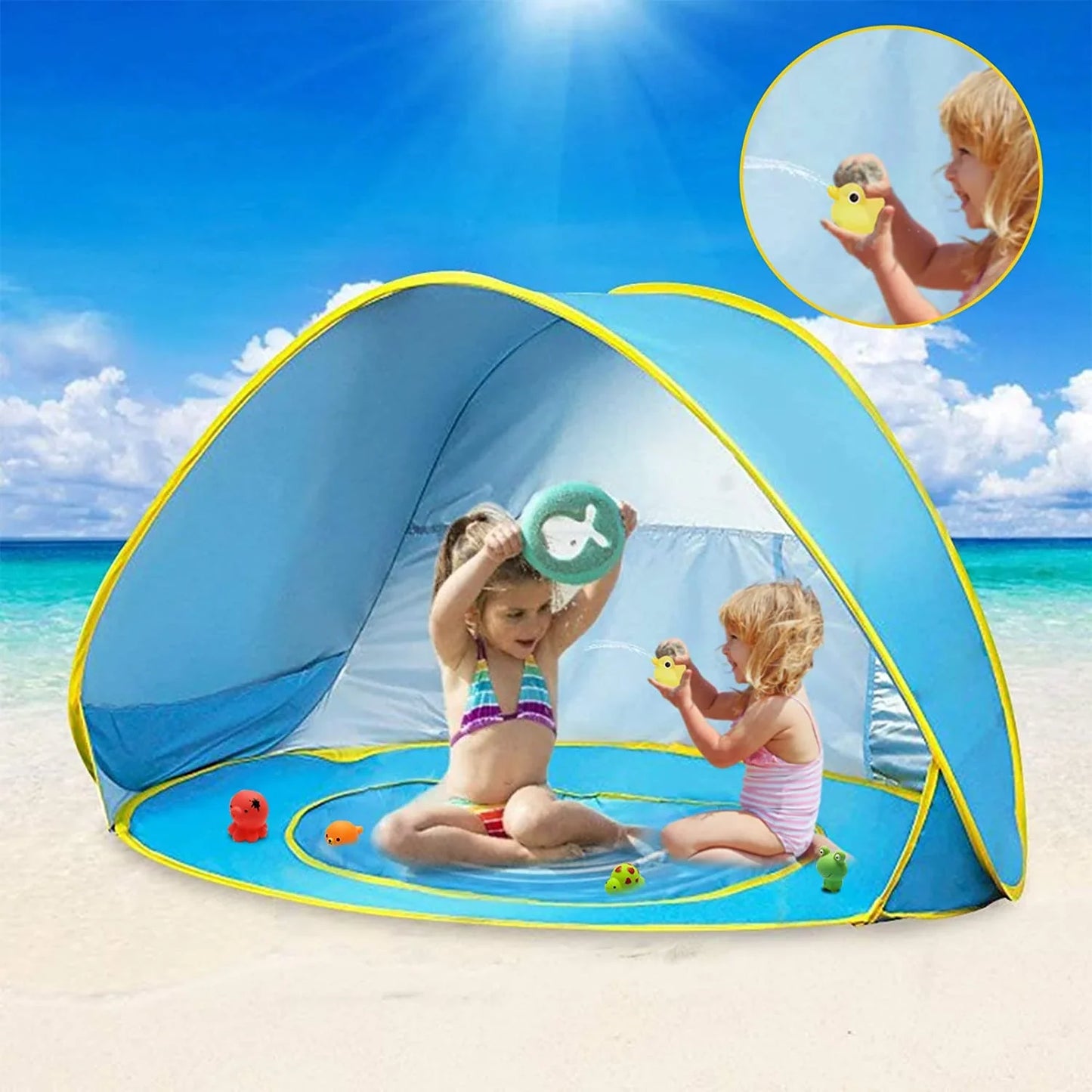 StrandPret™ - Kinder Pop-up Strandtent