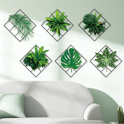 NatuurOase™ - 3D Groene Plant Muursticker