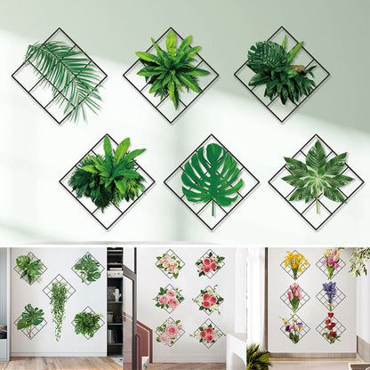 NatuurOase™ - 3D Groene Plant Muursticker