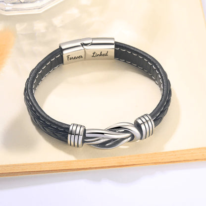 LYNN & CO | "Mother And Daughter Forever Linked Together" Armband