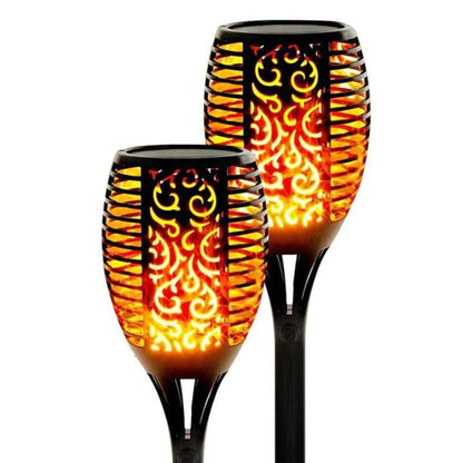 ZonneFakkel™ Prachtige Tuinlamp Op Zonne Energie!