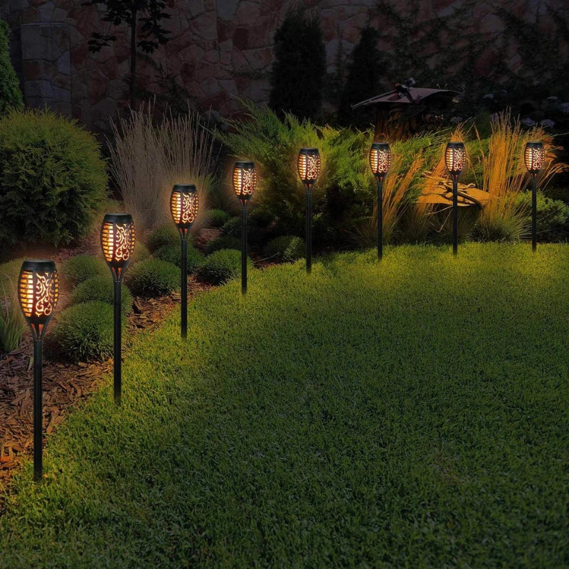 ZonneFakkel™ Prachtige Tuinlamp Op Zonne Energie!