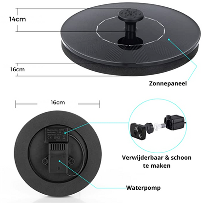ZonneFontein™ - Duurzaamheid & Beleving In 1 product!