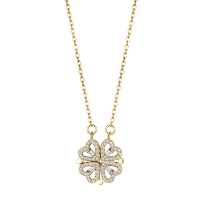 LYNN & CO | KlaverHarten Ketting - PRACHTIG & AUTHENTIEK